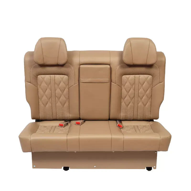 Land Cruiser Thiết kế hiện đại Ghế tựa điện sang trọng Ghế sofa ô tô 3 chỗ