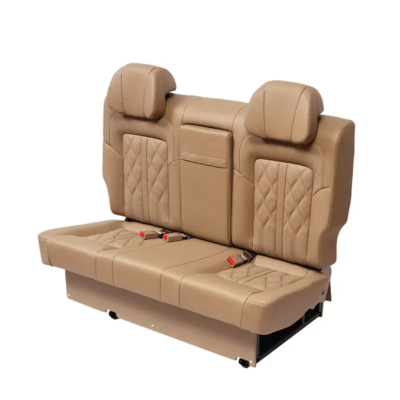 Land Cruiser Thiết kế hiện đại Ghế tựa điện sang trọng Ghế sofa ô tô 3 chỗ